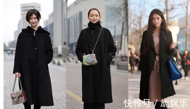 黑色 黑色的大衣搭配什么样的书包,40岁的女人显年轻15岁