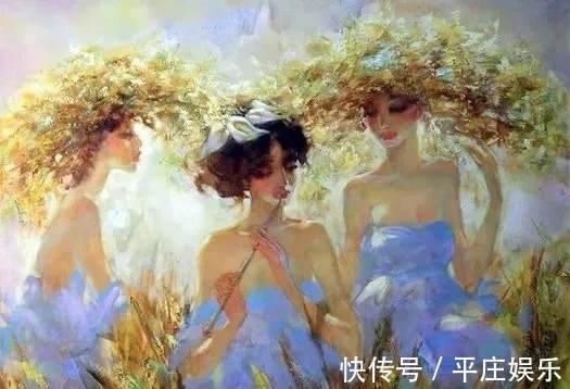 克拉斯诺达尔！女画家斯卡菲娜，将女性描绘得如花般绽放