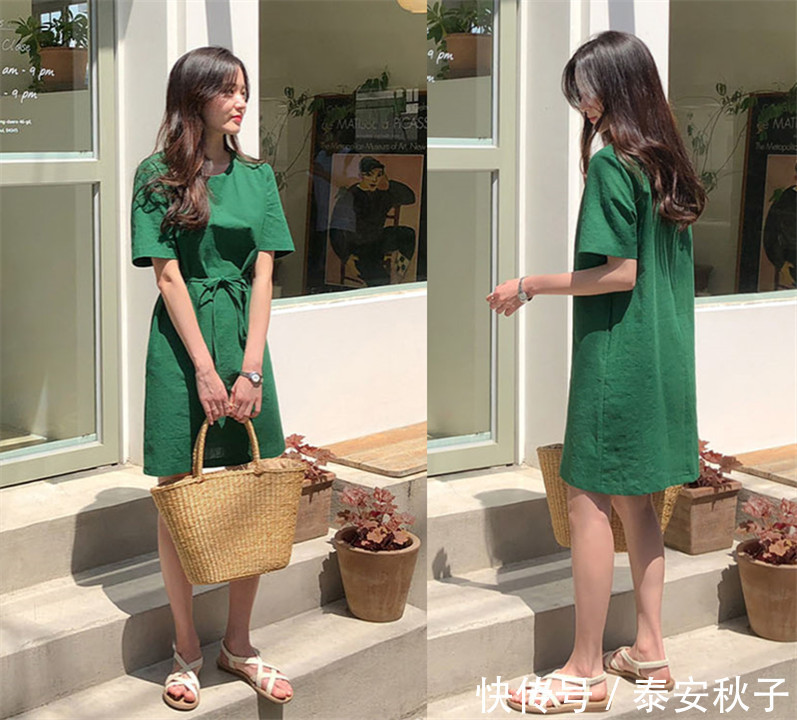 穿搭|怕热女人最爱的“棉麻裙”穿搭:清爽又舒适、穿出气质美!