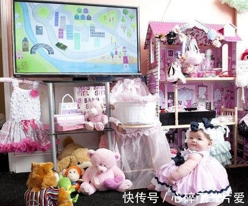 劳力士|什么叫公主?5月女婴含钻石奶嘴!睡200年古董床,带百万劳力士!