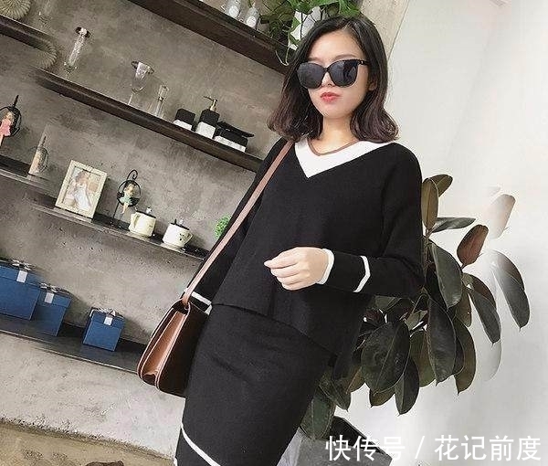有福|不想打扮的女人有福了，试试这9款时髦的套装，随性出街轻松搞定