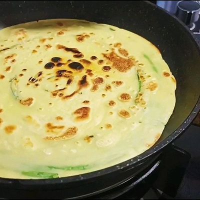 豇豆盘|豇豆鸡蛋饼
