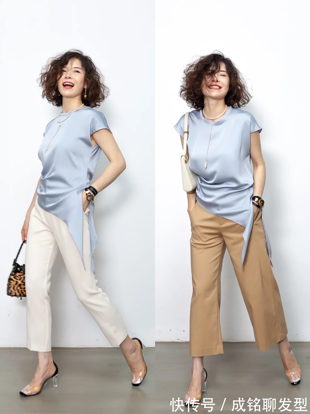 相配|奔四奔五女人的穿搭模板，时尚款式+养眼的配色，显瘦显白又有范