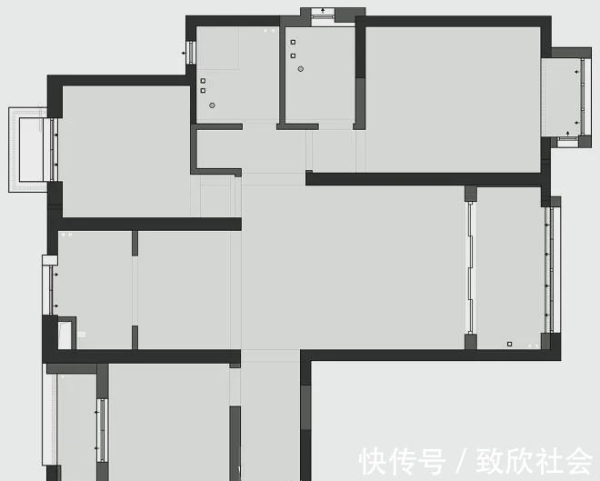 定制|126㎡三居室，简雅温馨的生活空间，感受一份悠闲自得的惬意