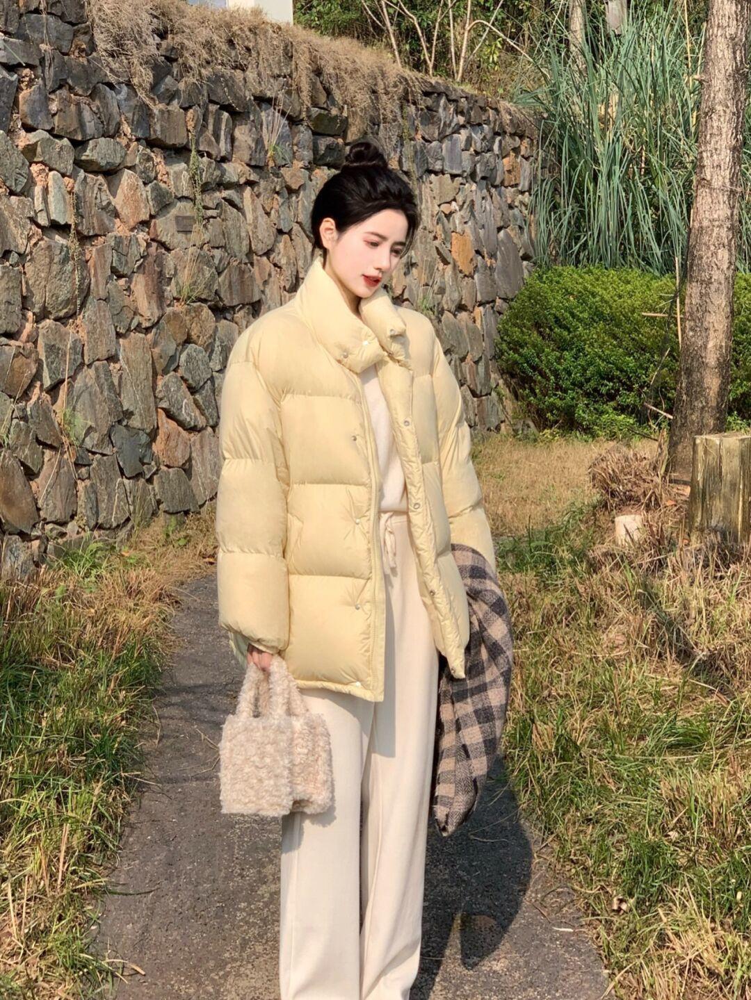 视觉效果|看潮人街拍就知道,羽绒服才是yyds,教你穿出好气质