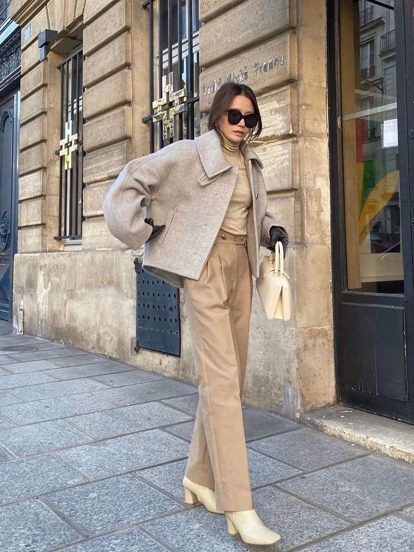 奶奶裤 针织衫+奶奶裤=好看好穿爆了！