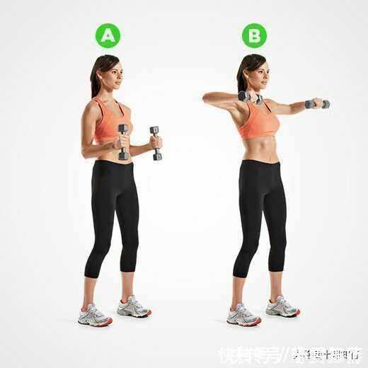 背部|练肩让身姿挺拔年轻,5个哑铃动作,塑造上肢线条,练出健康体态