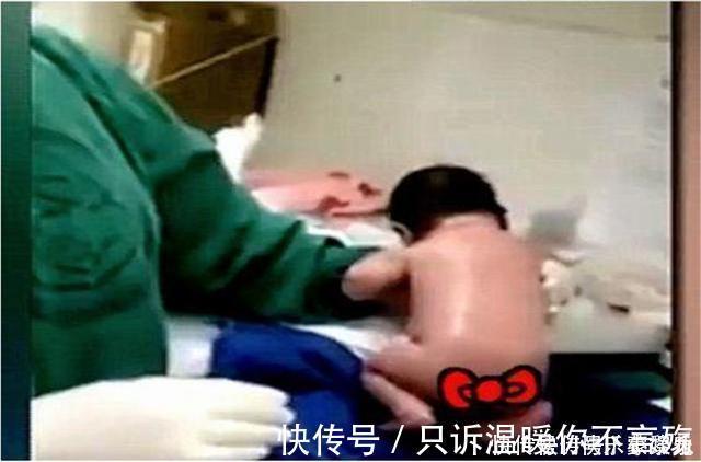 走红|“最强新生儿”走红,脐带还没剪就“跑了”,助产士现场笑翻了