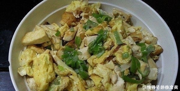 豆腐炒鸡蛋|豆腐与它天生一对，一周吃一次，给身体来个大扫除，脸色更红润！