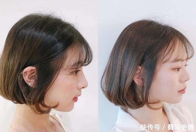 超显脸小的“氧气短发”,这么美的发型,看到都想剪了!