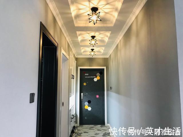 玄关|学她家装修，全屋简约又漂亮，一进屋就被入户玄关迷住了