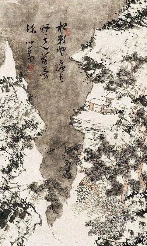 冬日来临,赏溥儒雪景山水