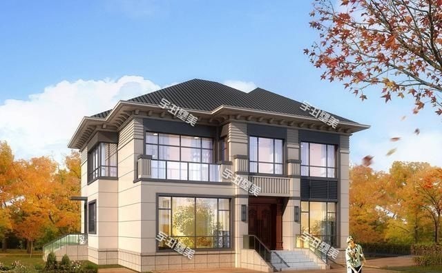 别墅|12×11米的二层别墅,人多不用愁,就问你6个卧室够不够