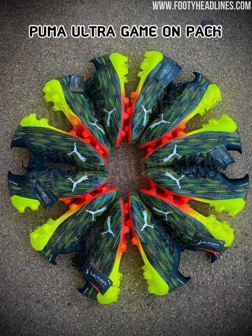 新配色PUMA ULTRA 1.2足球鞋实物曝光