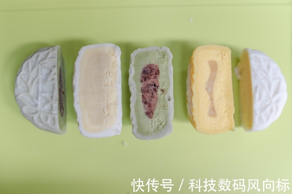 冰皮|香气浓郁,冰淇淋般的质感,榴芒一刻冰皮月饼体验