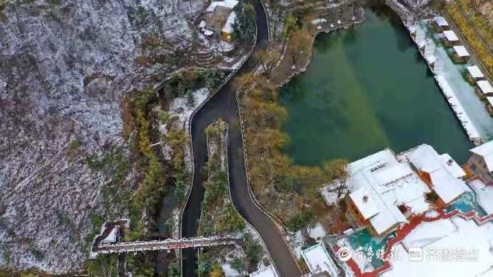 春雪如酥，济南九如山银装素裹美爆了