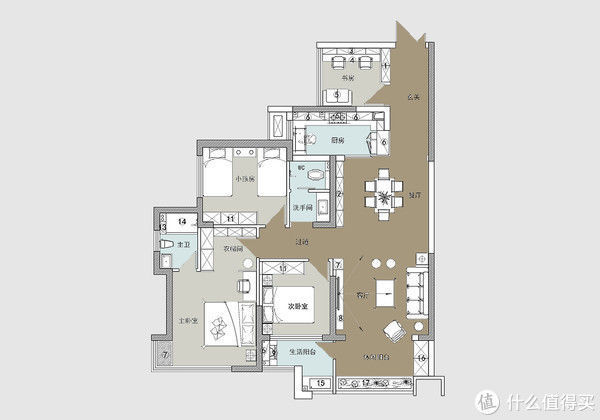 电视墙|难怪现在都喜欢装轻奢风格，原来可以这么美，看了她家后被治愈了