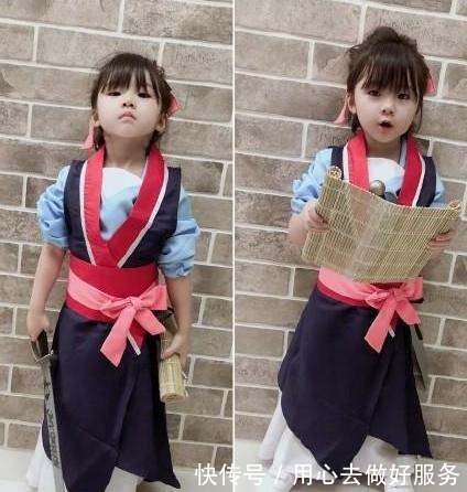 明星的3岁女儿爱玩cos，当爹的不仅不反对，还十分支持