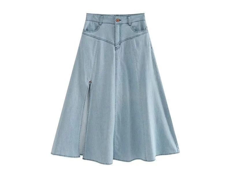 半裙|显瘦不挑人的半身裙，可能就是她们身上的这条了吧