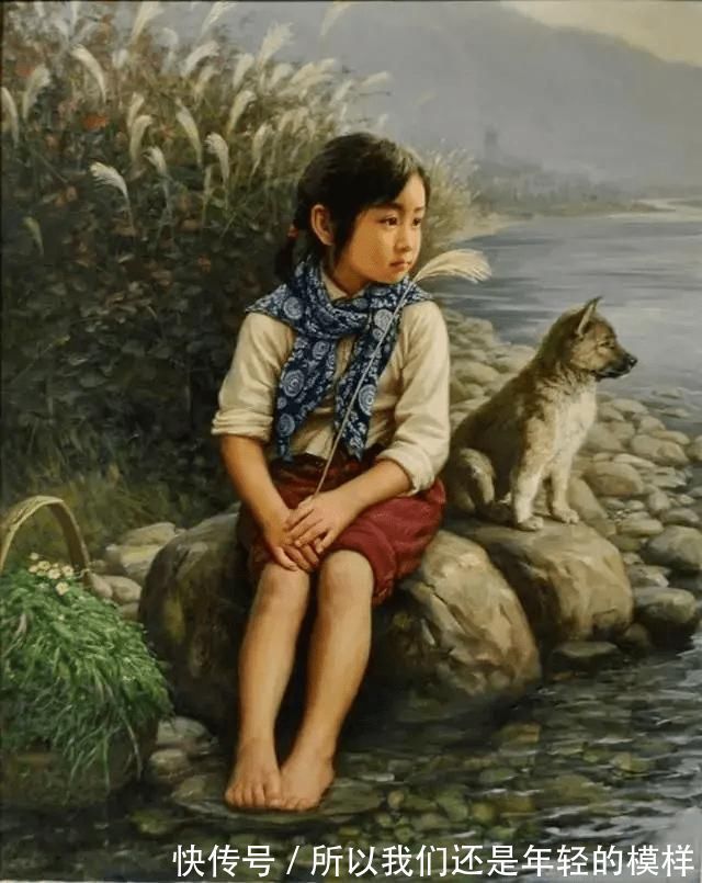 中国农村&绝对硬实力,火遍全球的油画作品,承载了一代人的深刻记忆,张张感人至深~