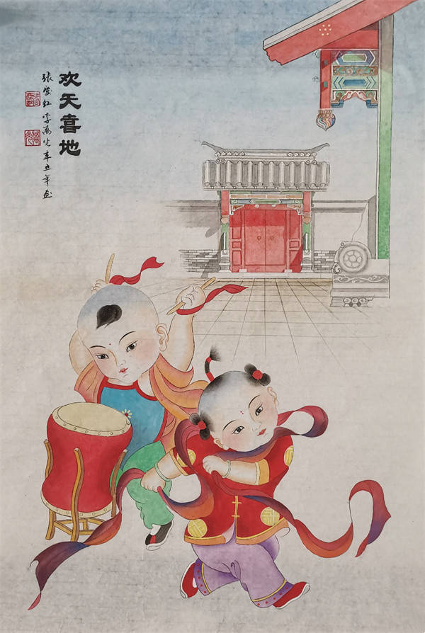 中国美术#【名家在线】张庆红绘画艺术作品欣赏