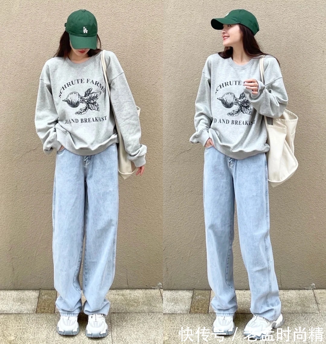 牛仔外套|这才是早秋穿搭的百变打开方式,慵懒休闲不随意,显身材又提气质