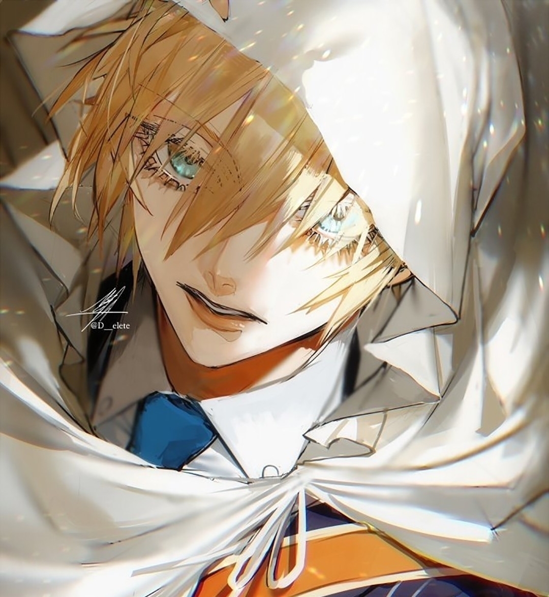 笔下|笔下的人物人设，既颓丧妖孽又高贵优雅金闪闪！