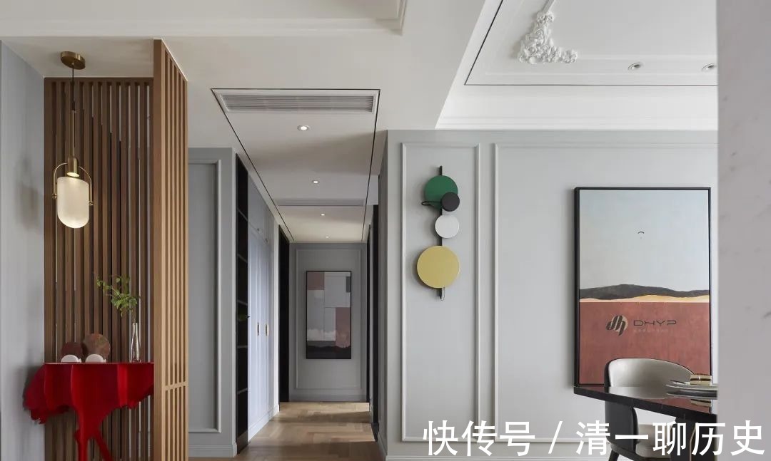 装饰画|180㎡现代轻奢风,打造充满华丽与端庄档次的高级居住氛围