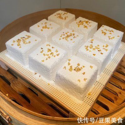 回味无穷的桂花豆沙小方糕来拯救你的胃