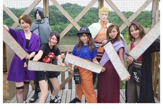 蛤蟆|火影主题公园有多real?九尾的眼神完美还原,蛤蟆深作冲破次元壁