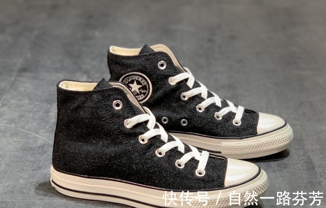 羊毛 Converse All Star 匡威系带秋冬羊毛尼龙布