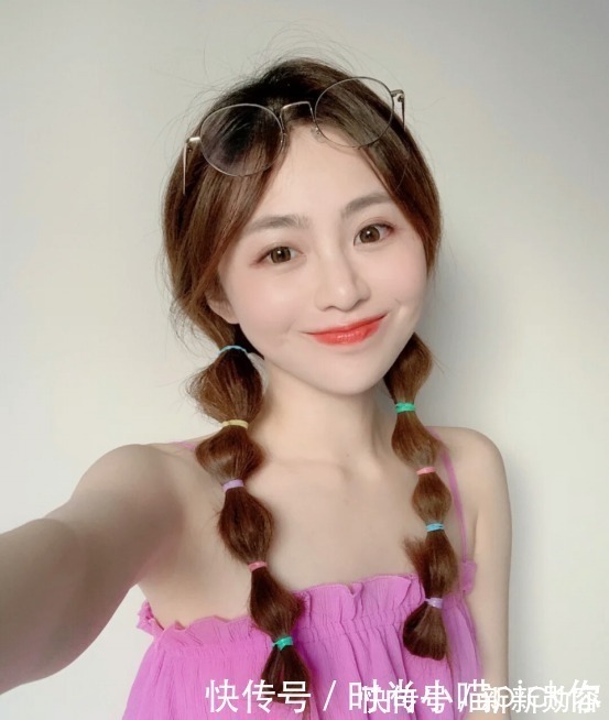 春天|不要总散着头发,发型减龄又好看,春天扎最好看