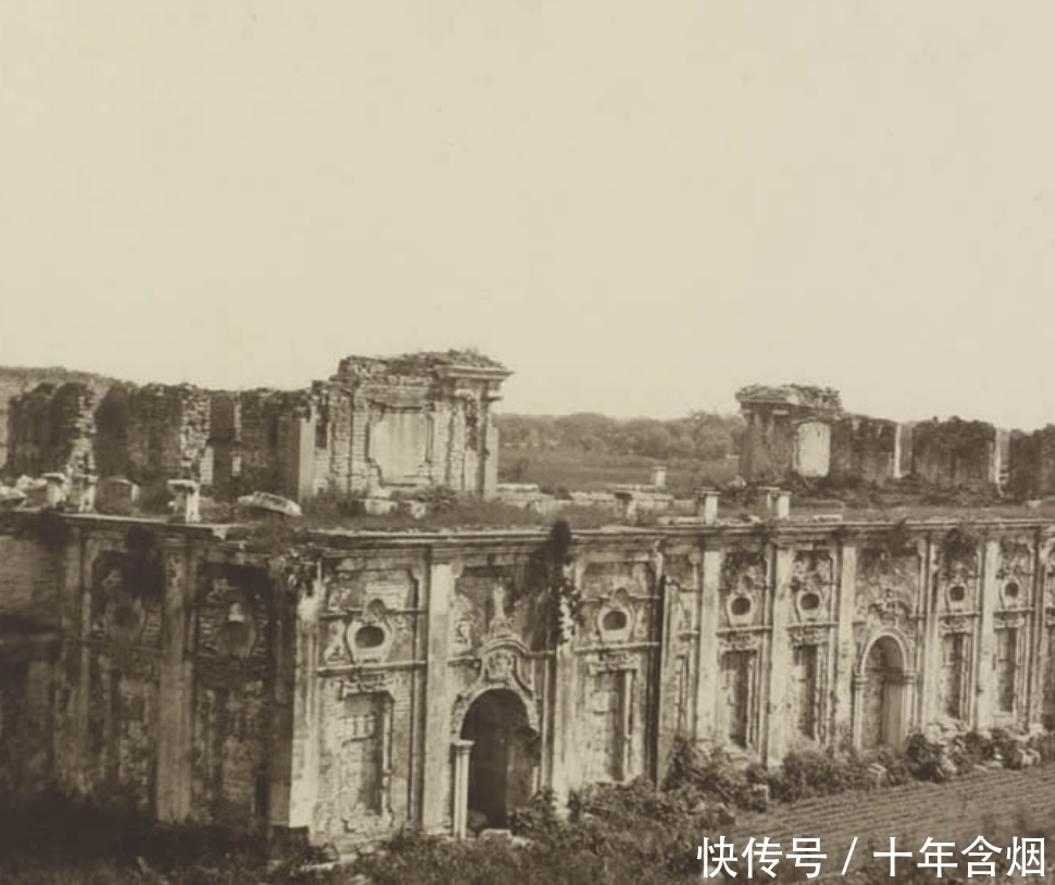 庄稼|晚清老照片:旗人女子美丽惊艳,圆明园种满庄稼