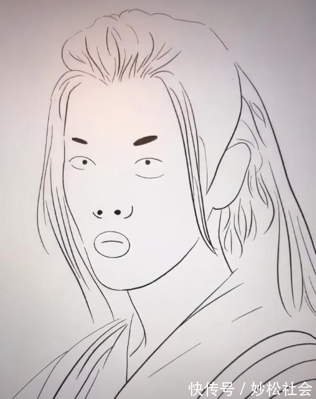 素描@美术学渣笔下的“明星素描”,画面一言难尽,学霸看后捧腹大笑