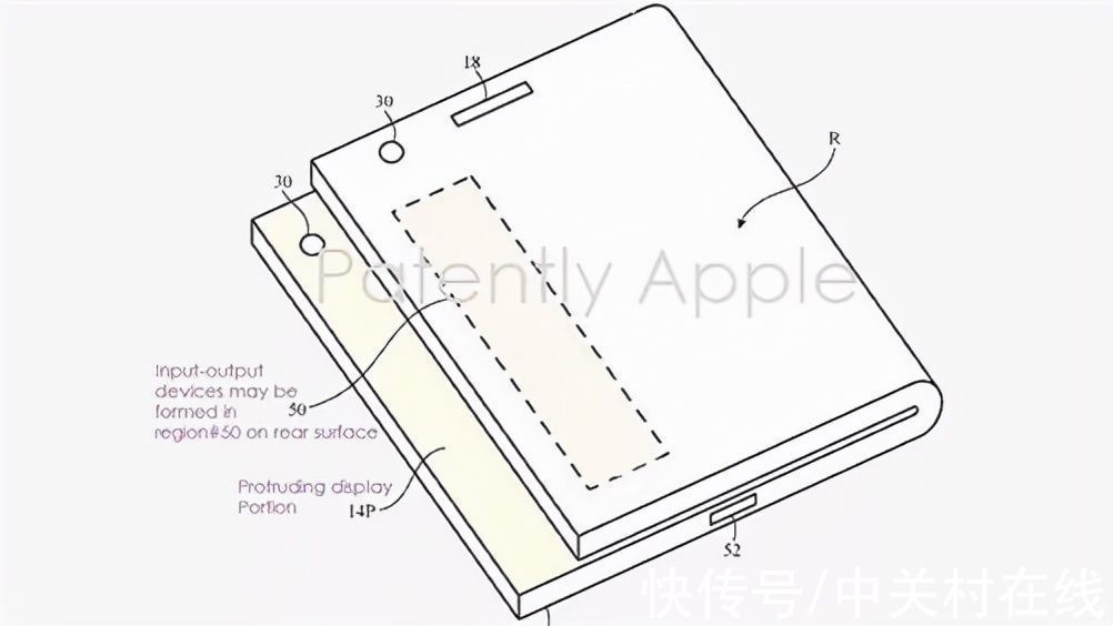 手机|iPhone折叠屏原型手机专利曝光：看起来有点丑