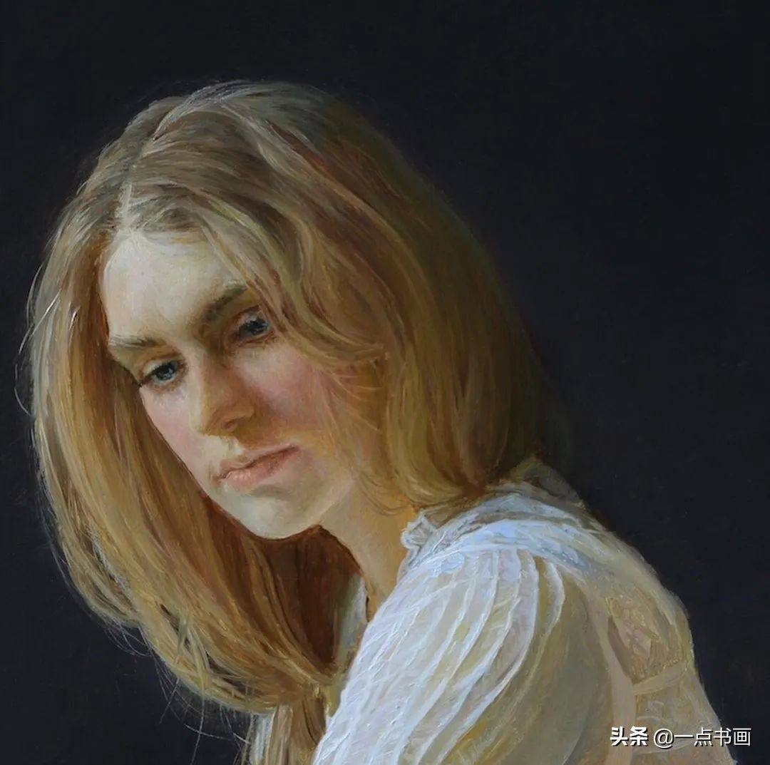 谢尔盖#她痴迷于画那些睡觉觉的美女,青春清纯,宁静唯美