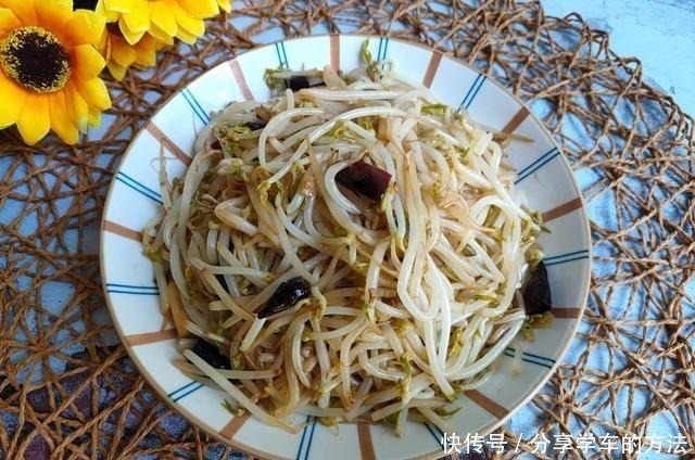 脆爽|炒豆芽不焯水,也不直接下锅炒,大厨这样做,脆爽入味不出水