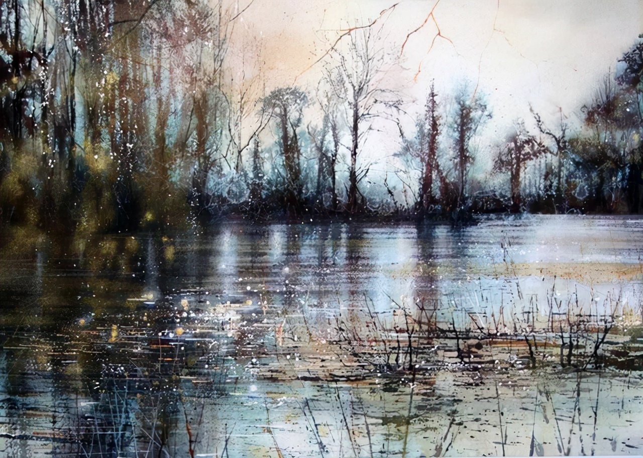 deborah walker@壮丽景色:来自英国的水彩画家 Deborah Walker 绘画作品