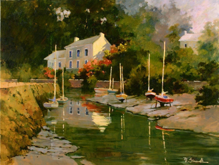 两只狗!她是绘画古典写实主义的热爱者,15年教学艺术知识