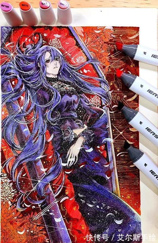 复古风|二次元英伦复古风插画,细节美到窒息!