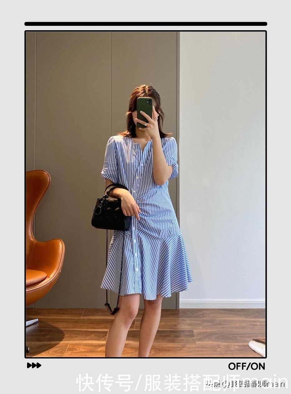 衬衫|都爱“衬衫+裙子”，不如直接穿时髦显瘦的衬衫裙