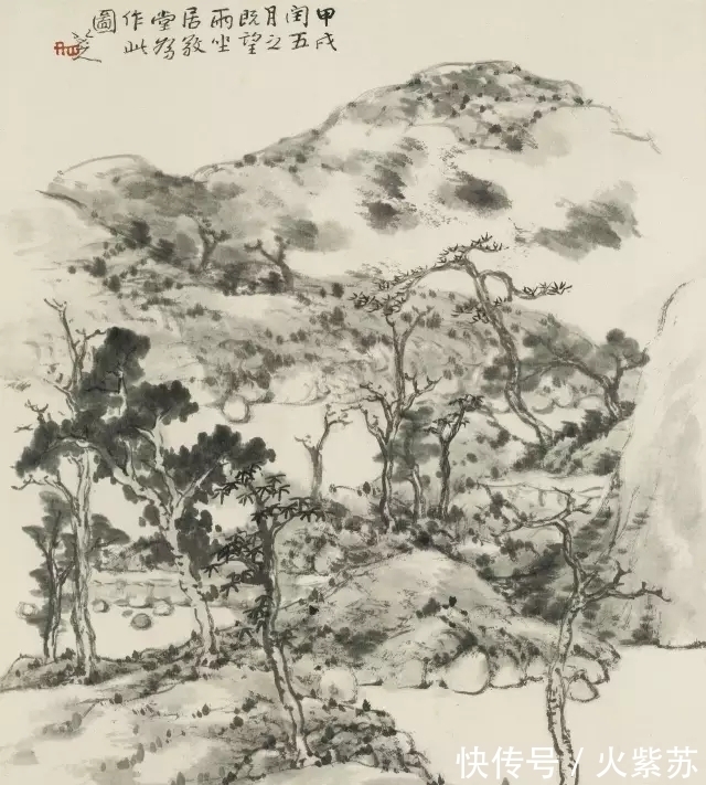 密杂$固本求简｜八大山人山水画