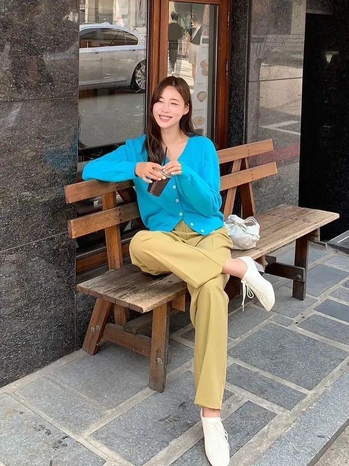 奶奶裤 针织衫+奶奶裤=好看好穿爆了!