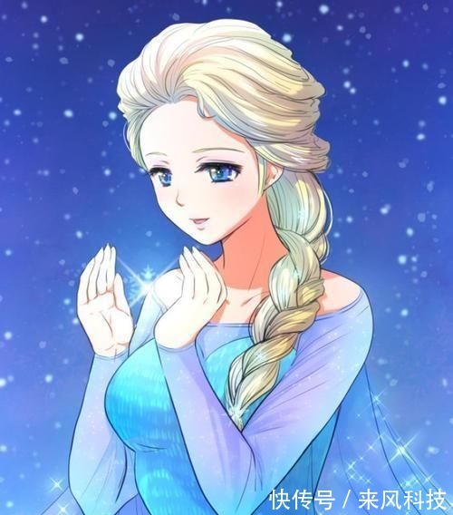艾莎|现实版冰雪女王,艾莎美貌遗传自妈妈,包子脸安娜笑起来也很甜!