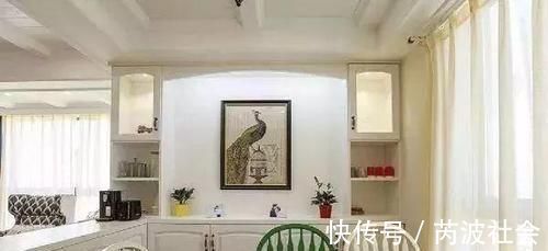 柜子|120平新房,一进门玄关打满柜子,客餐厅矮柜隔开,全屋太实用