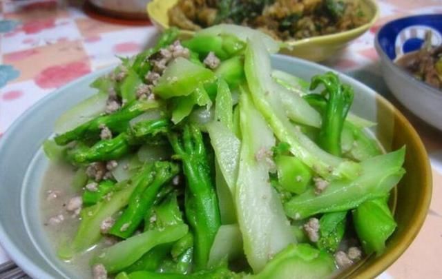 味道|这道菜味道好,营养丰富,被称为“人参蔬菜”,与肉末一起吃真香