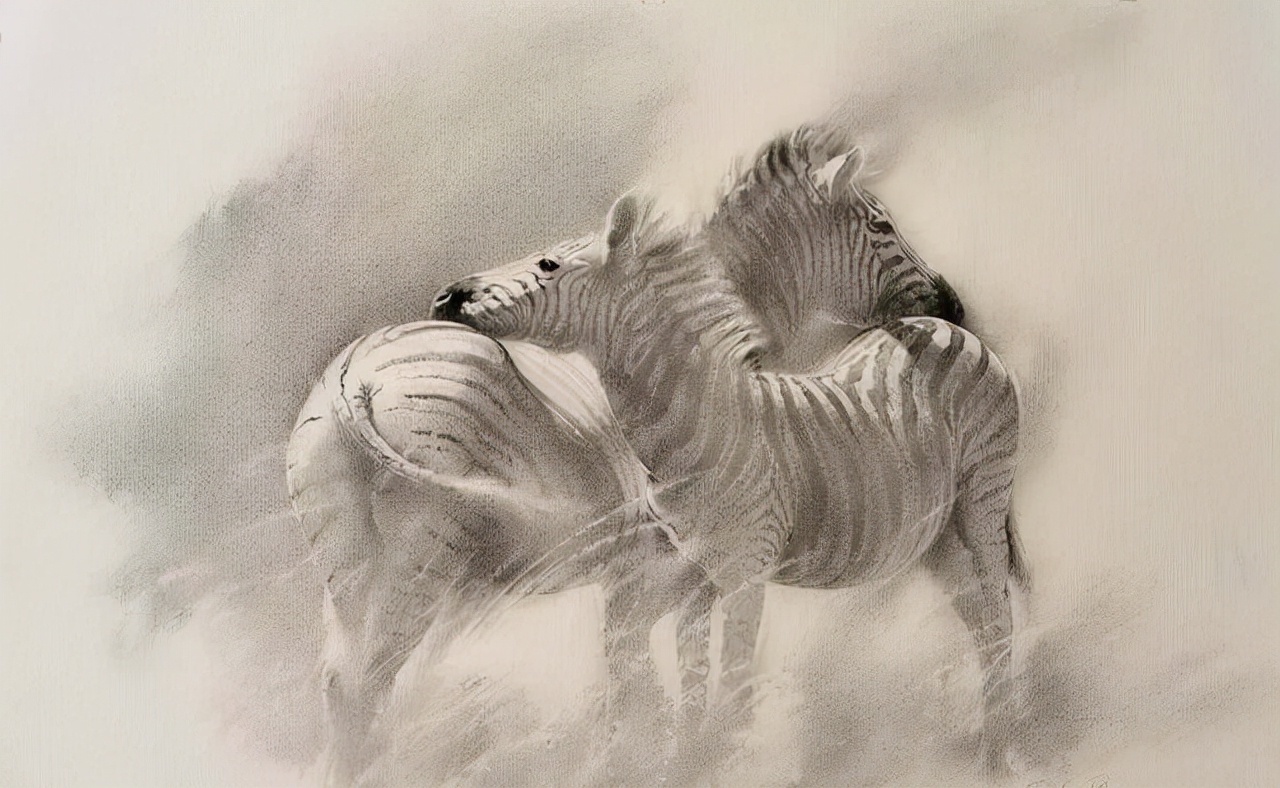 非洲#异域奇境、恍如隔世,艺术家迪兰·斯科特·皮尔斯的水彩画