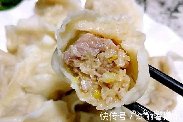 酸菜饺子好吃有诀窍，教你调馅的正确方法和用料，饺子不好吃才怪