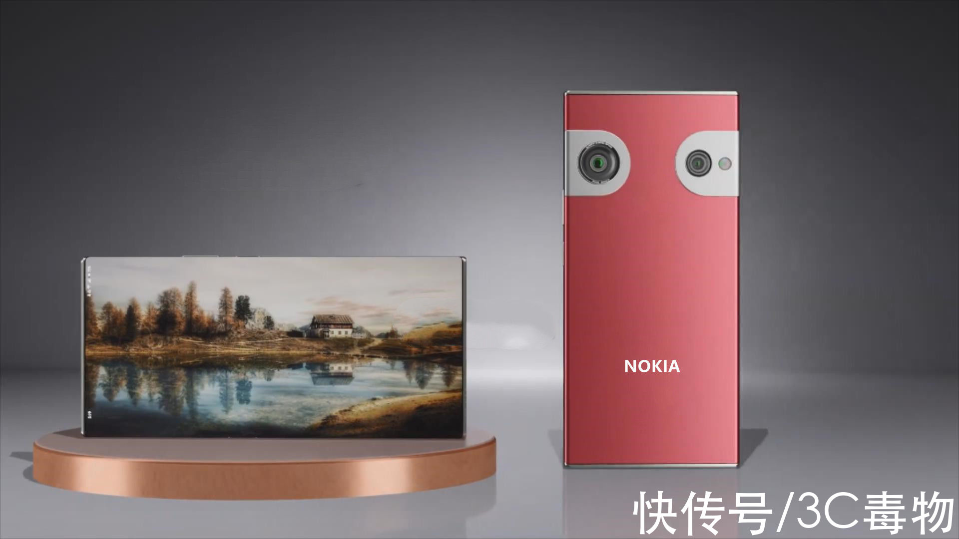 苹果|诺基亚新6680渲染图：让苹果方寸大乱，自研N1芯片+NOKIA UI系统