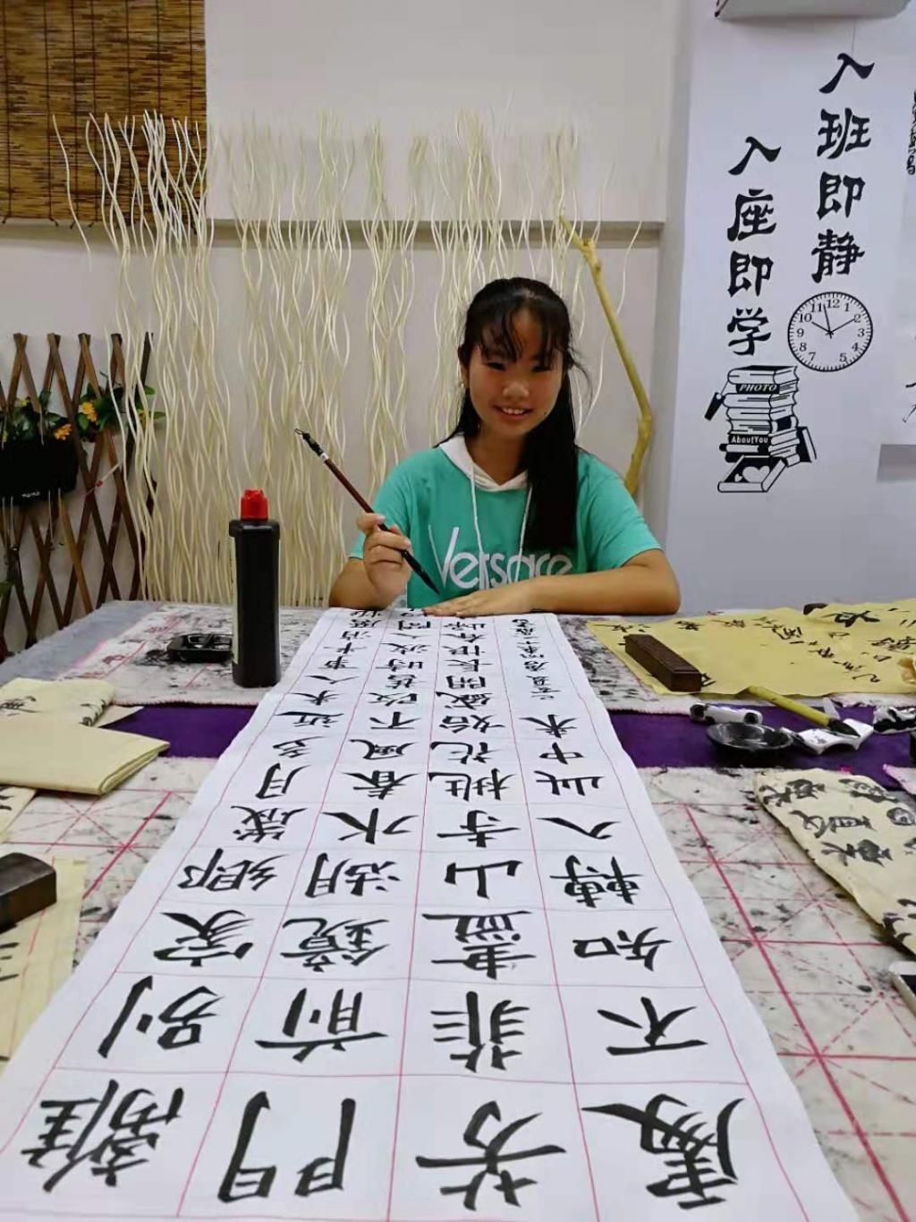  孩子|长期写毛笔字的孩子更有毅力和自制力——“青艺杯”参赛选手创作巡行（十三）